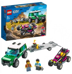 LEGO City 60288 Transportor vehicul de curse