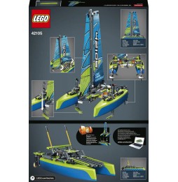 LEGO Technic 42105 Catamaran - Jucărie plutitoare