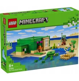 LEGO Minecraft Domek na plaży żółwi 21254