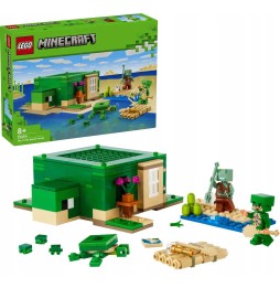 LEGO Minecraft Domek na plaży żółwi 21254