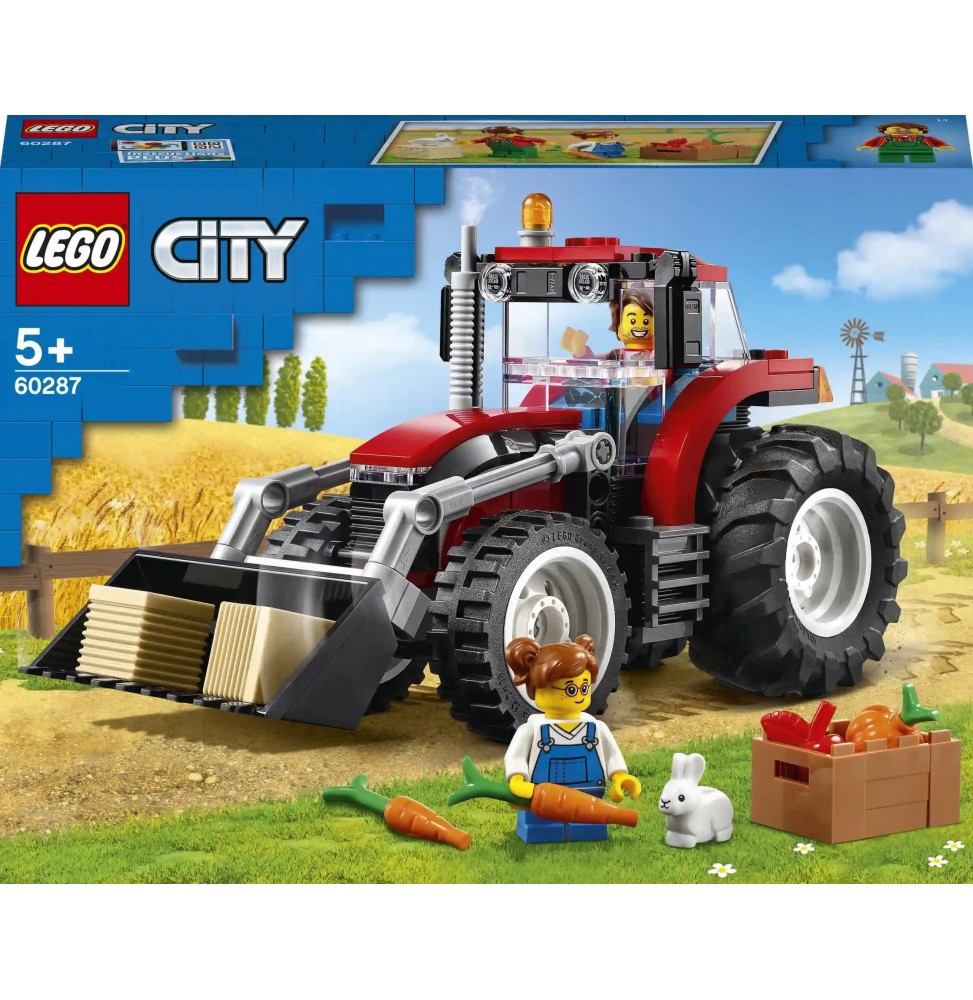 LEGO City Traktor 60287 - zabawka dla dzieci