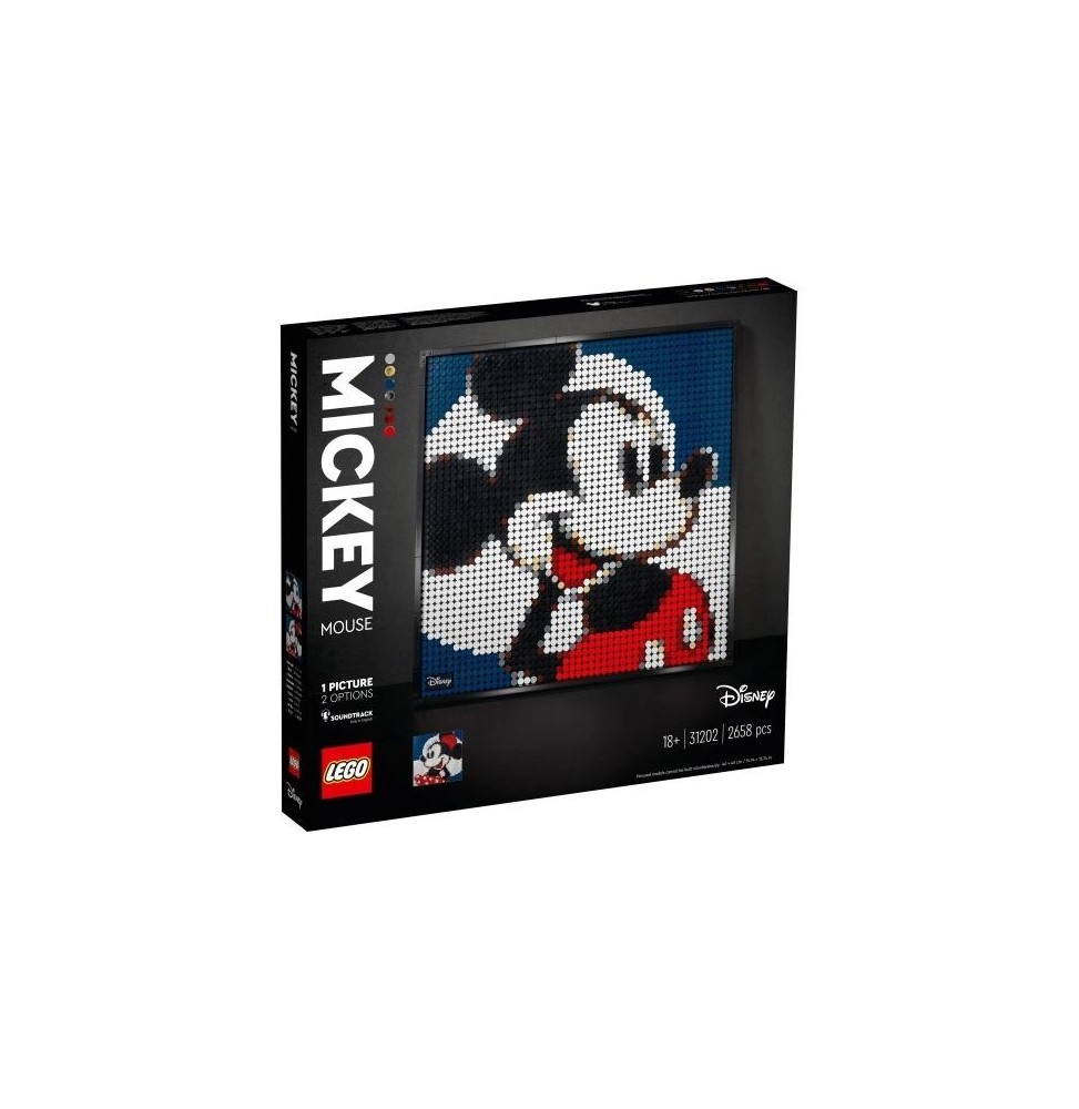 LEGO Art 31202 Mickey Mouse Super Building Set