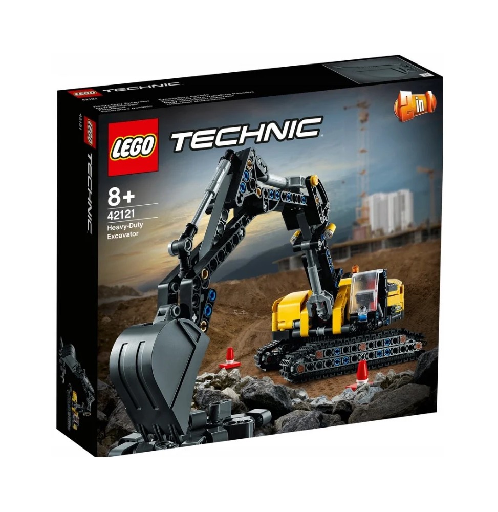 Lego Technic 42121 Wytrzymała koparka