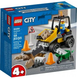 LEGO City Vehicul lucrări rutiere 60284