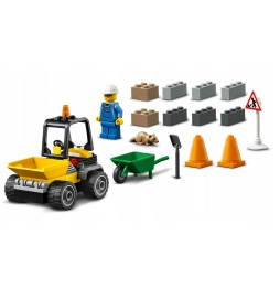 LEGO City Vehicul lucrări rutiere 60284