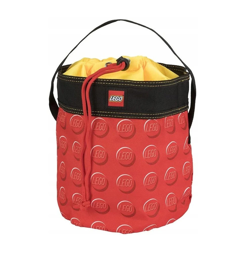 LEGO bag for building blocks red