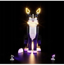 LED Lighting for LEGO Black and White Cat 21349