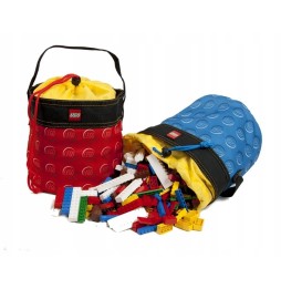 LEGO bag for building blocks red