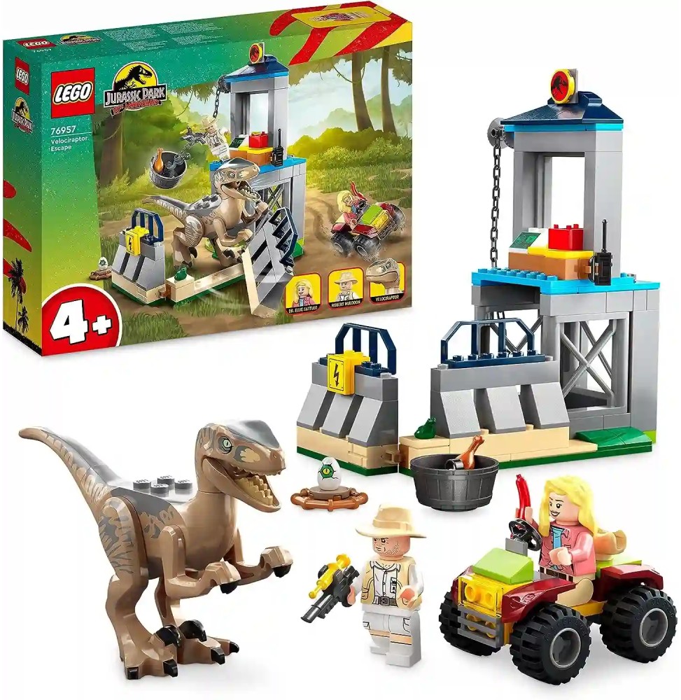 Klocki Lego Jurassic World Ucieczka Velociraptora