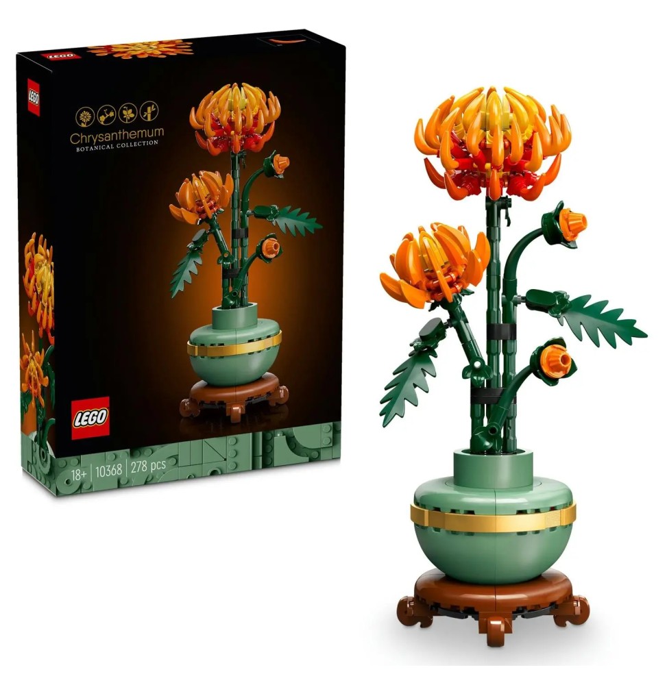 LEGO Icons 10368 Chryzantema zestaw do budowania