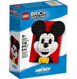 LEGO Mickey Mouse Brick Sketches Set 40456