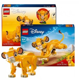 LEGO Disney Król Lew - lwiątko Simba 43243