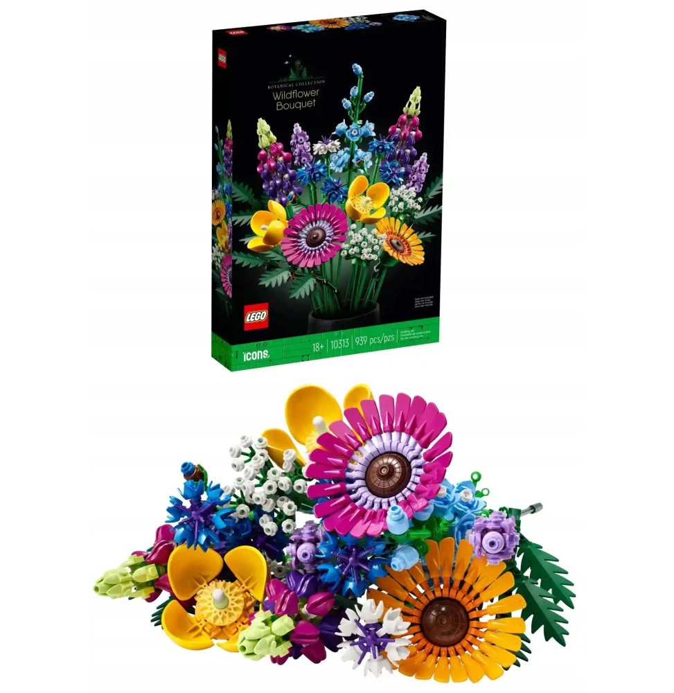 LEGO Buchet cu flori de câmp 10313