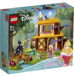 LEGO Disney 43188 Cabana în pădure a Aurorei