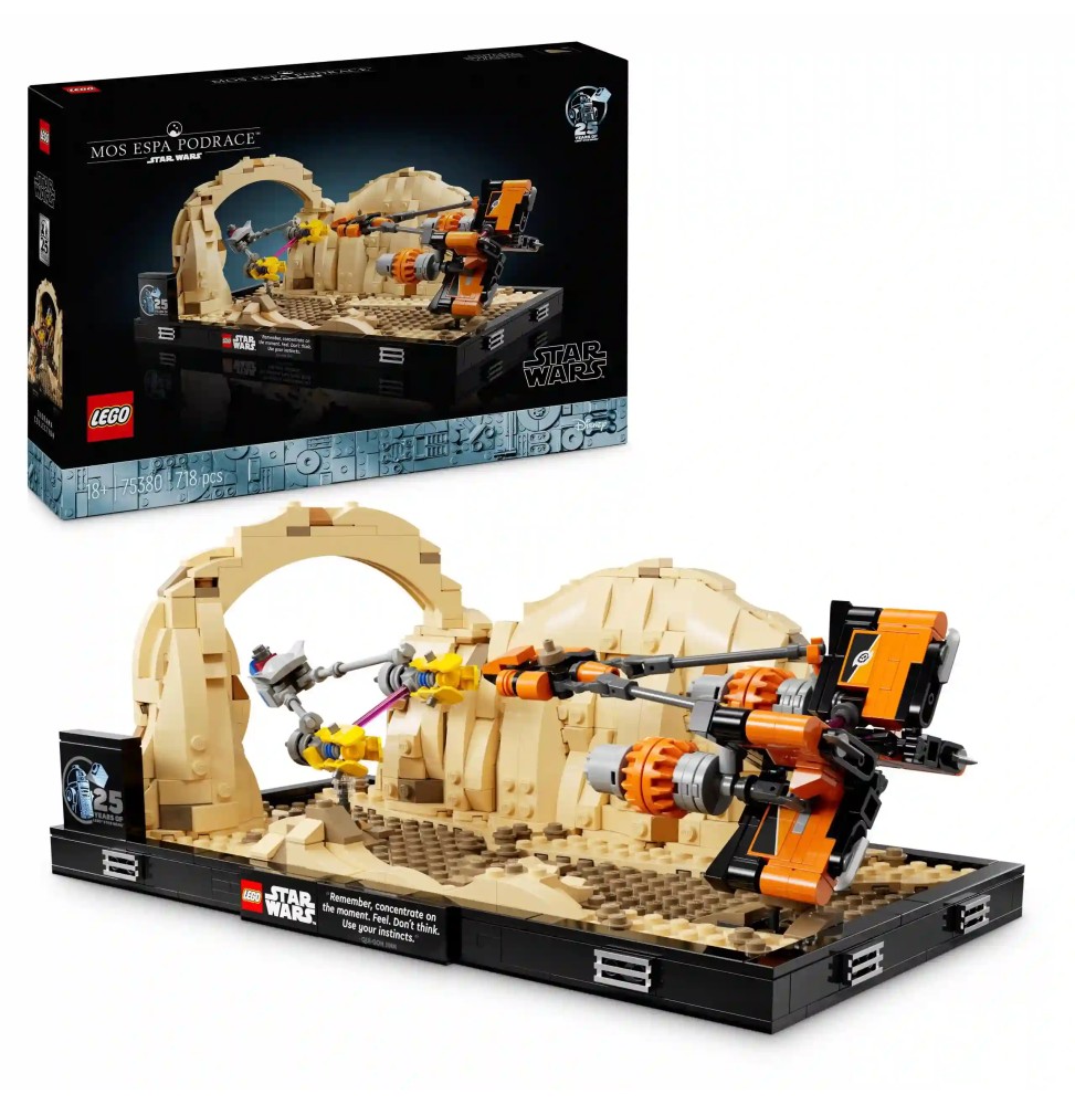 LEGO Star Wars 75380 Diorama Wyścig Mos Espa