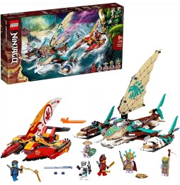 LEGO Ninjago Bătălia pe mare a catamaranelor 71748