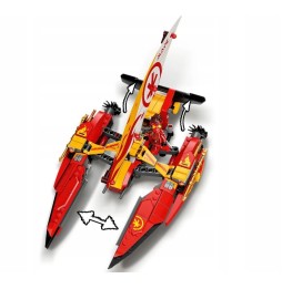 LEGO Ninjago Bătălia pe mare a catamaranelor 71748