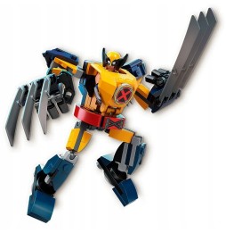 Set LEGO Marvel armură mecanică Wolverine