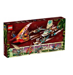 LEGO Ninjago Sea Battle of Catamarans 71748