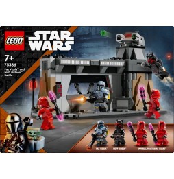 Set LEGO Star Wars 75386 Duelul lui Paz Vizsla