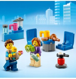 LEGO City camper de vacanță 60283 - distracție pentru copii