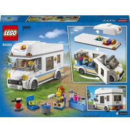 LEGO City camper de vacanță 60283 - distracție pentru copii