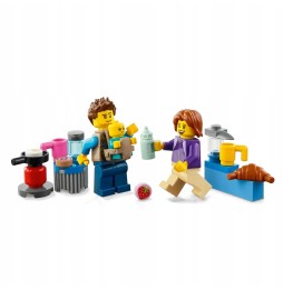 LEGO City camper de vacanță 60283 - distracție pentru copii