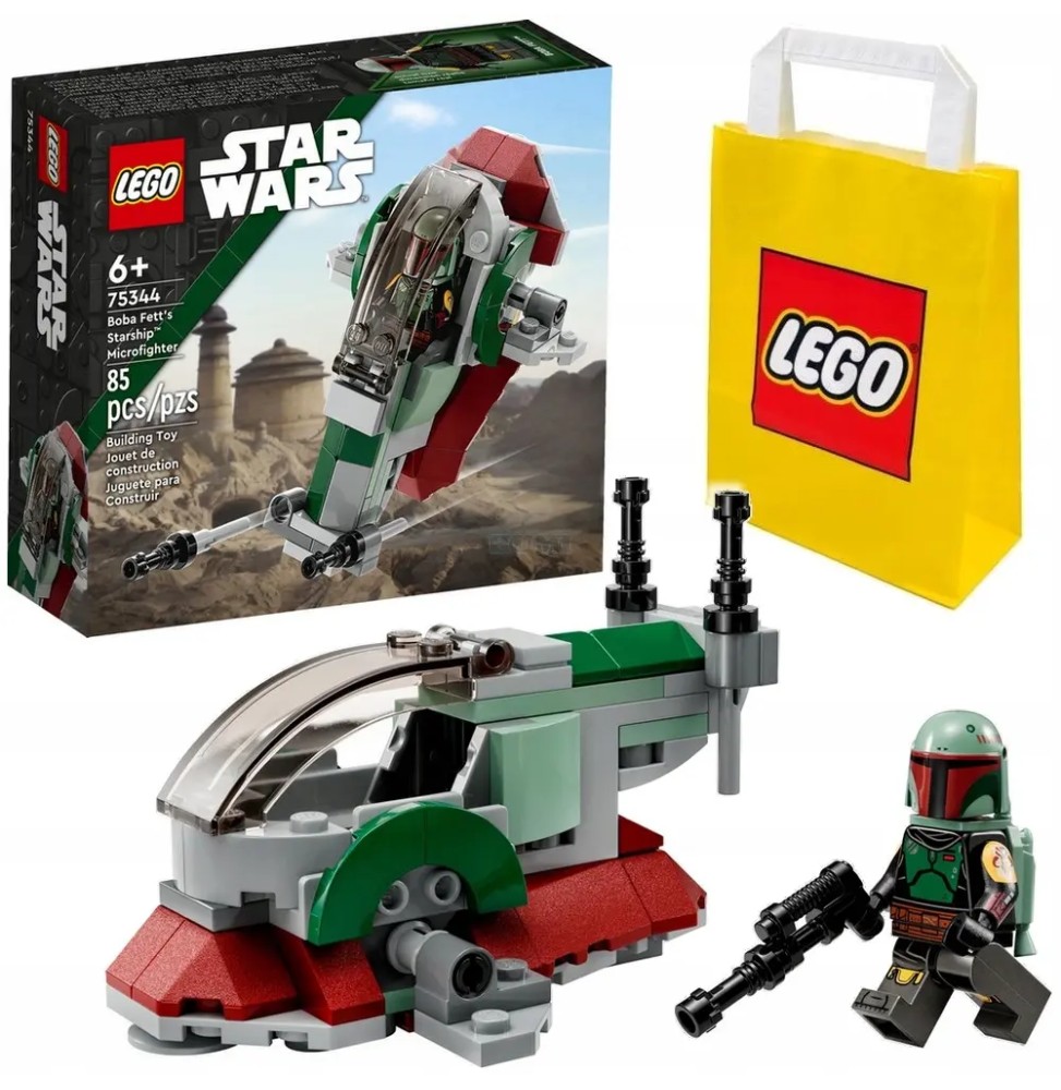 LEGO Star Wars Mikromyśliwiec Boba Fetta 75344 LEGO Star Wars Mikromyśliwiec Boba Fetta 75344