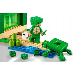 LEGO Minecraft Domek na plaży żółwi 21254