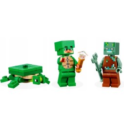 LEGO Minecraft Turtle Beach House 21254