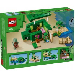 LEGO Minecraft Domek na plaży żółwi 21254