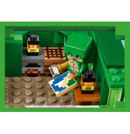 LEGO Minecraft Domek na plaży żółwi 21254