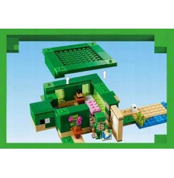 LEGO Minecraft Domek na plaży żółwi 21254