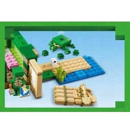 LEGO Minecraft Domek na plaży żółwi 21254