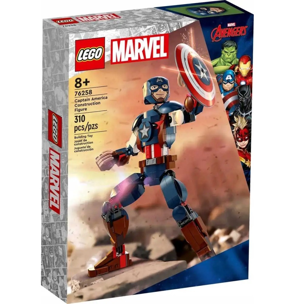 LEGO Super Heroes - Captain America Figure 76258