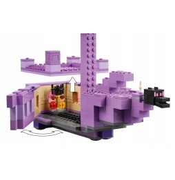 LEGO Minecraft Dragonul Kresului și Nava Kresului