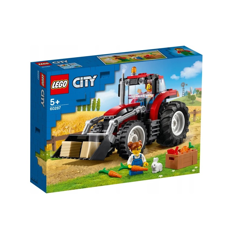 LEGO City Tractor 60287 for Kids 5+