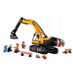 LEGO City - Excavatoră galbenă 60420 pentru copii