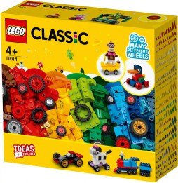 LEGO Classic 11014 Klocki na kołach dla dzieci