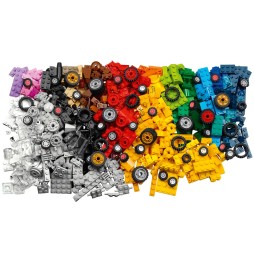 LEGO Classic 11014 Wheels Blocks for Kids