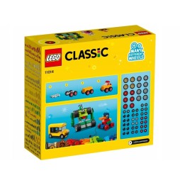 LEGO Classic 11014 Klocki na kołach dla dzieci