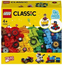 LEGO Classic 11014 Klocki na kołach dla dzieci