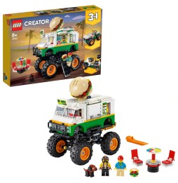 LEGO Creator 3 w 1 Monster truck z burgerami