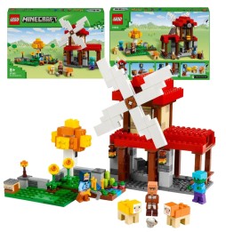 LEGO Minecraft Ferma cu mori de vânt 21262