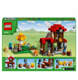 LEGO Minecraft Farma z wiatrakiem 21262