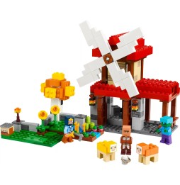 LEGO Minecraft Farma z wiatrakiem 21262