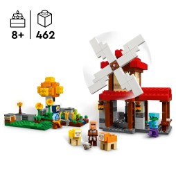 LEGO Minecraft Farma z wiatrakiem 21262