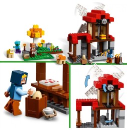 LEGO Minecraft Farma z wiatrakiem 21262