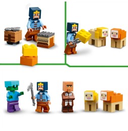 LEGO Minecraft Farma z wiatrakiem 21262