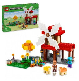 LEGO Minecraft Farma z wiatrakiem 21262